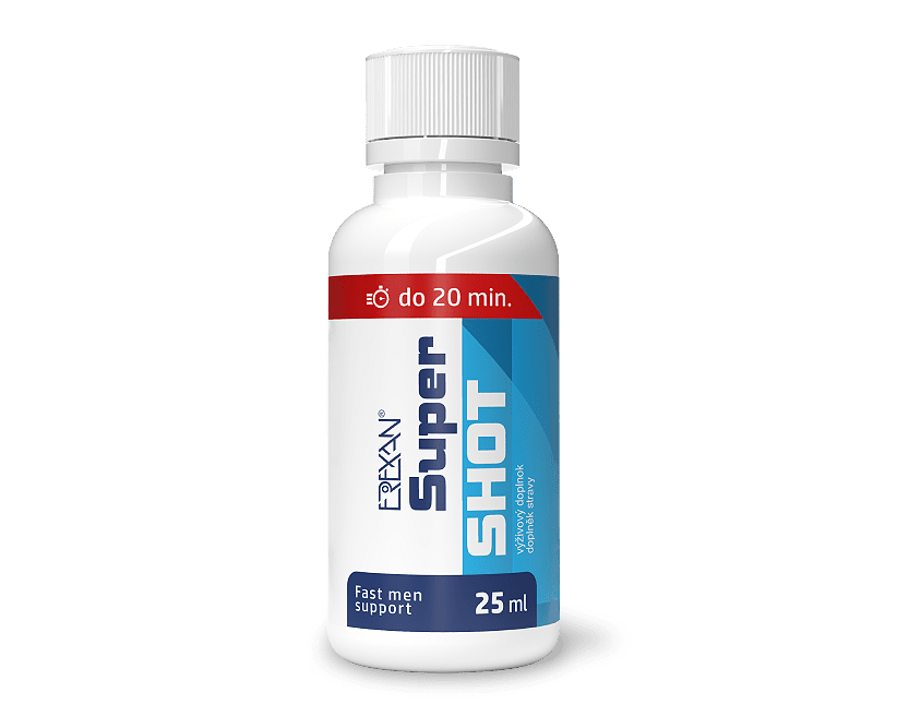 EREXAN Super SHOT drink na podporu erekce s extra rychlým účinkem – 25 ml