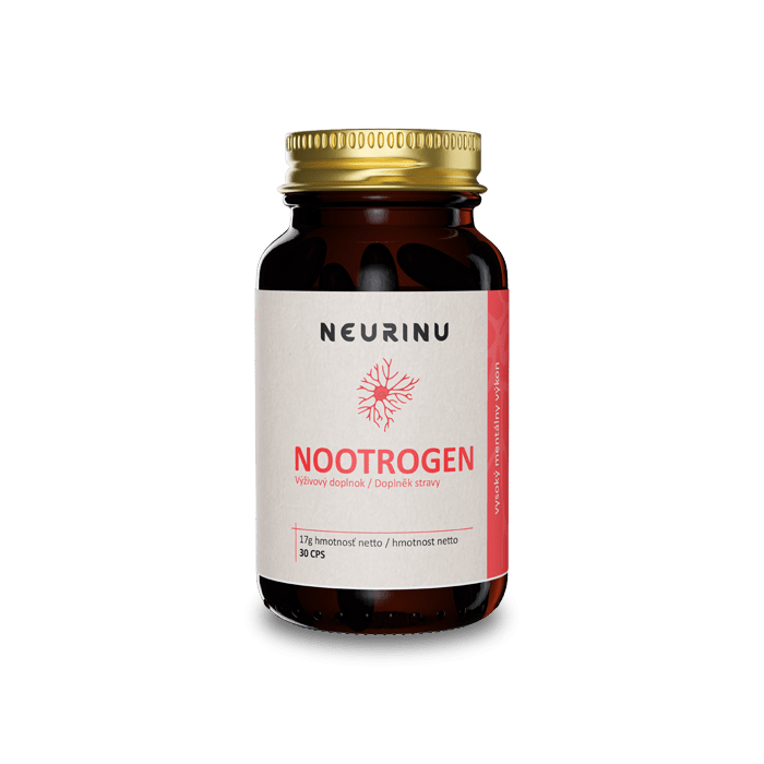 NEURINU Nootrogen pro mentálně vytížené lidi – 30 kapslí