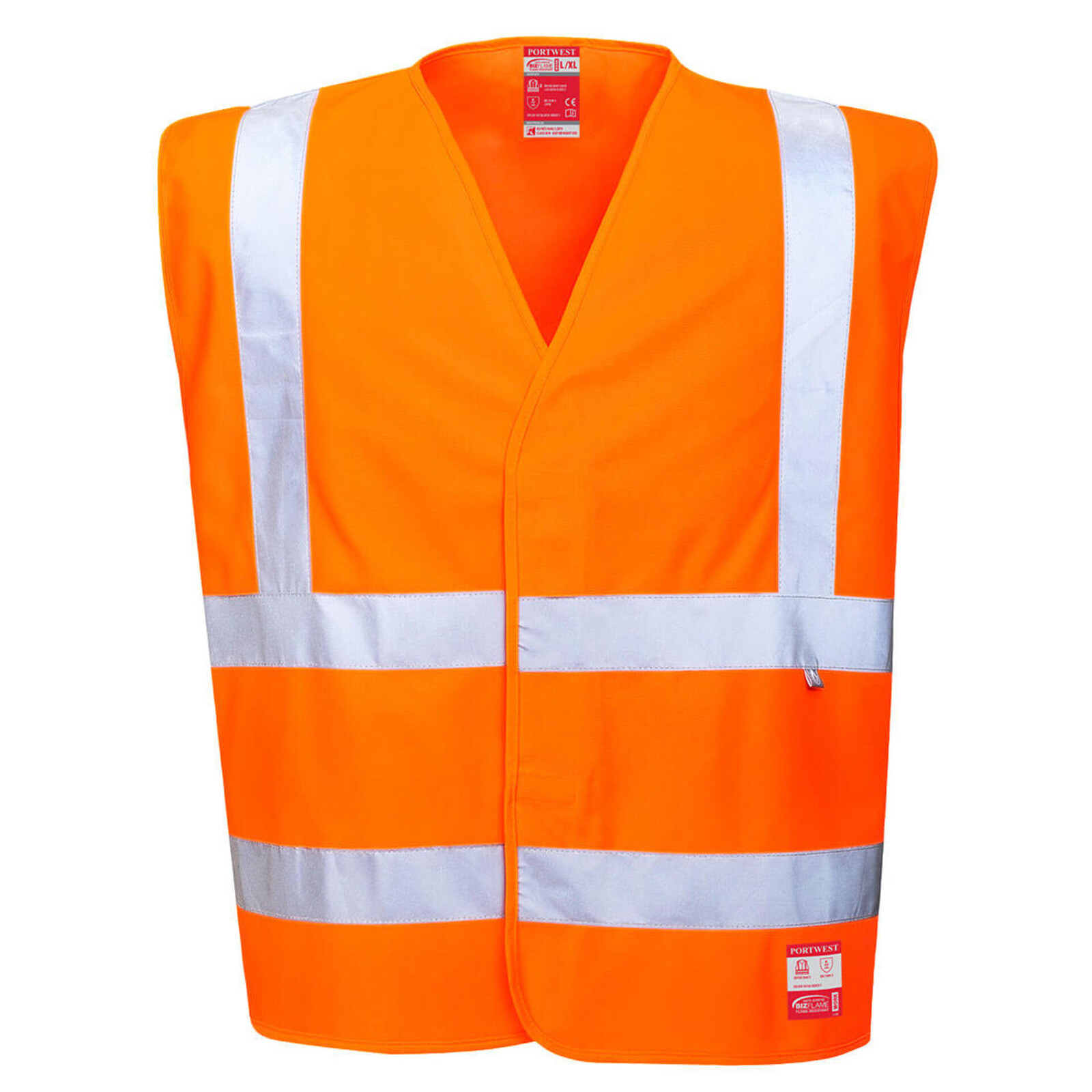 Portwest FR71 Vesta reflexní antistatická oranžová  2XL-3XL