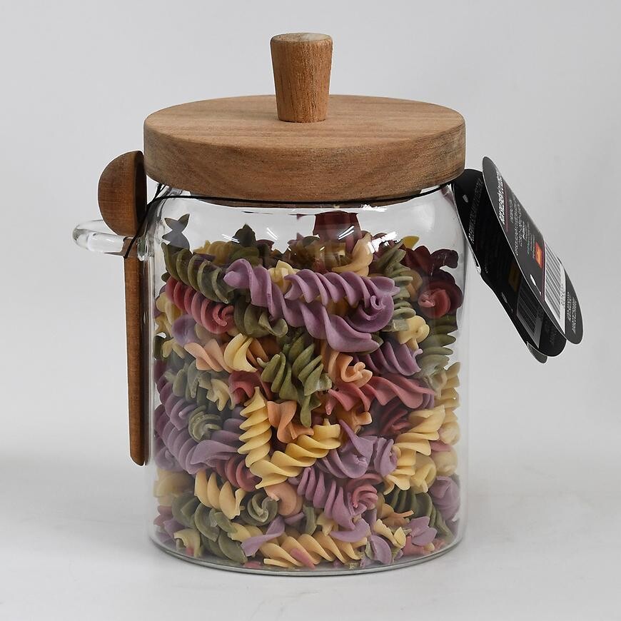 Box skleněný s lžičkou 600ml s59-0175-12-ap