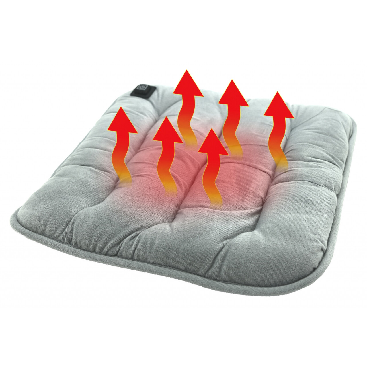 Vyhřívaný podsedák s termostatem Compass USB Paddy - šedá