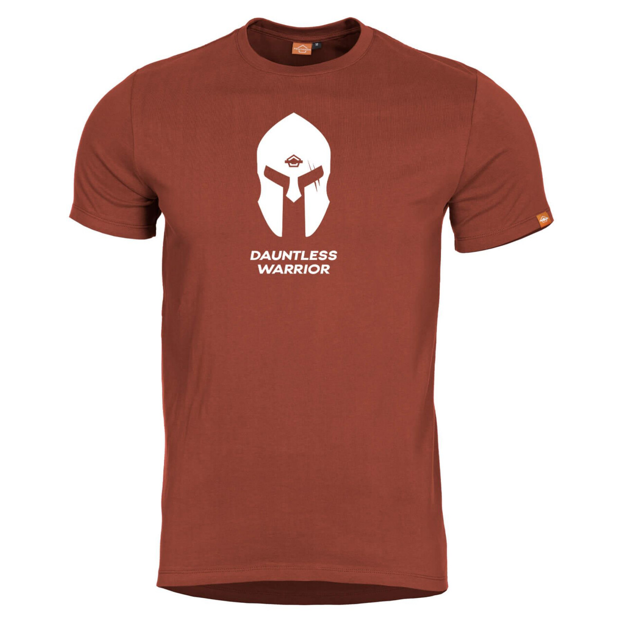 Tričko Pentagon Spartan Helmet - červená, L