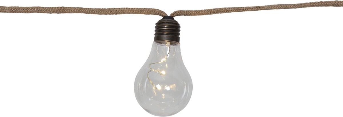 Světelný řetěz 225 cm STAR TRADING Jutta - běžový