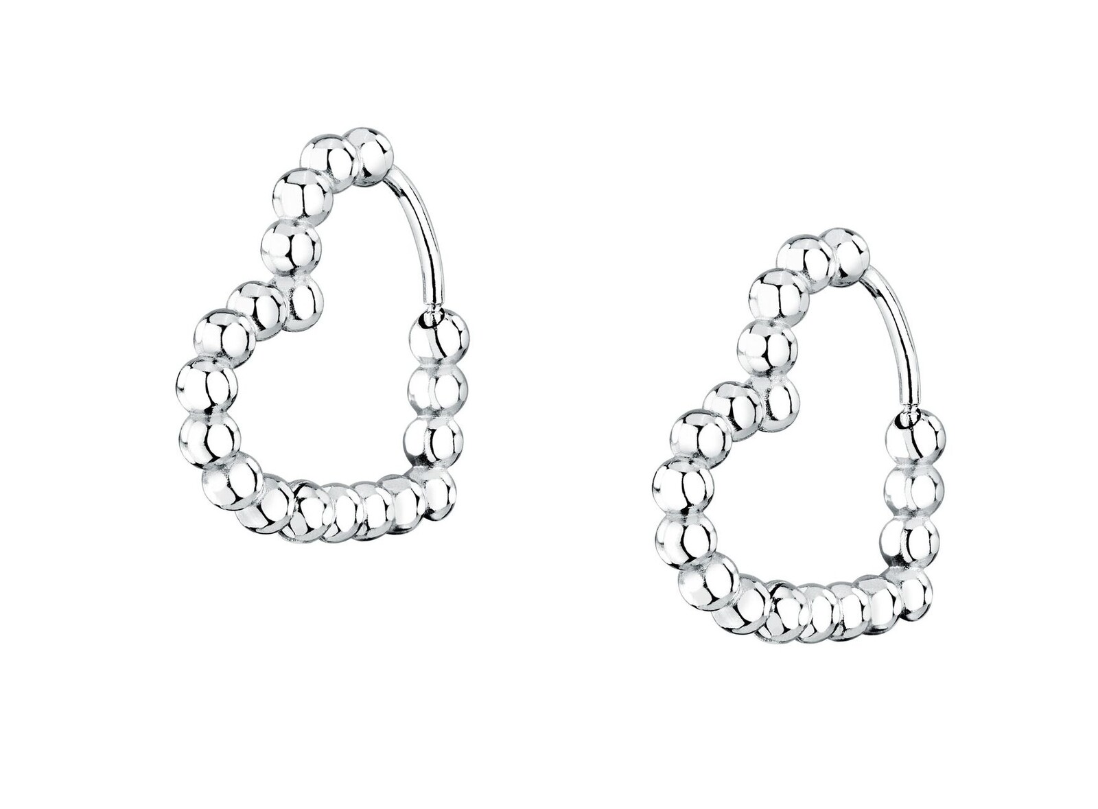 La Petite Story Srdíčkové náušnice z oceli LPS01AYQ131