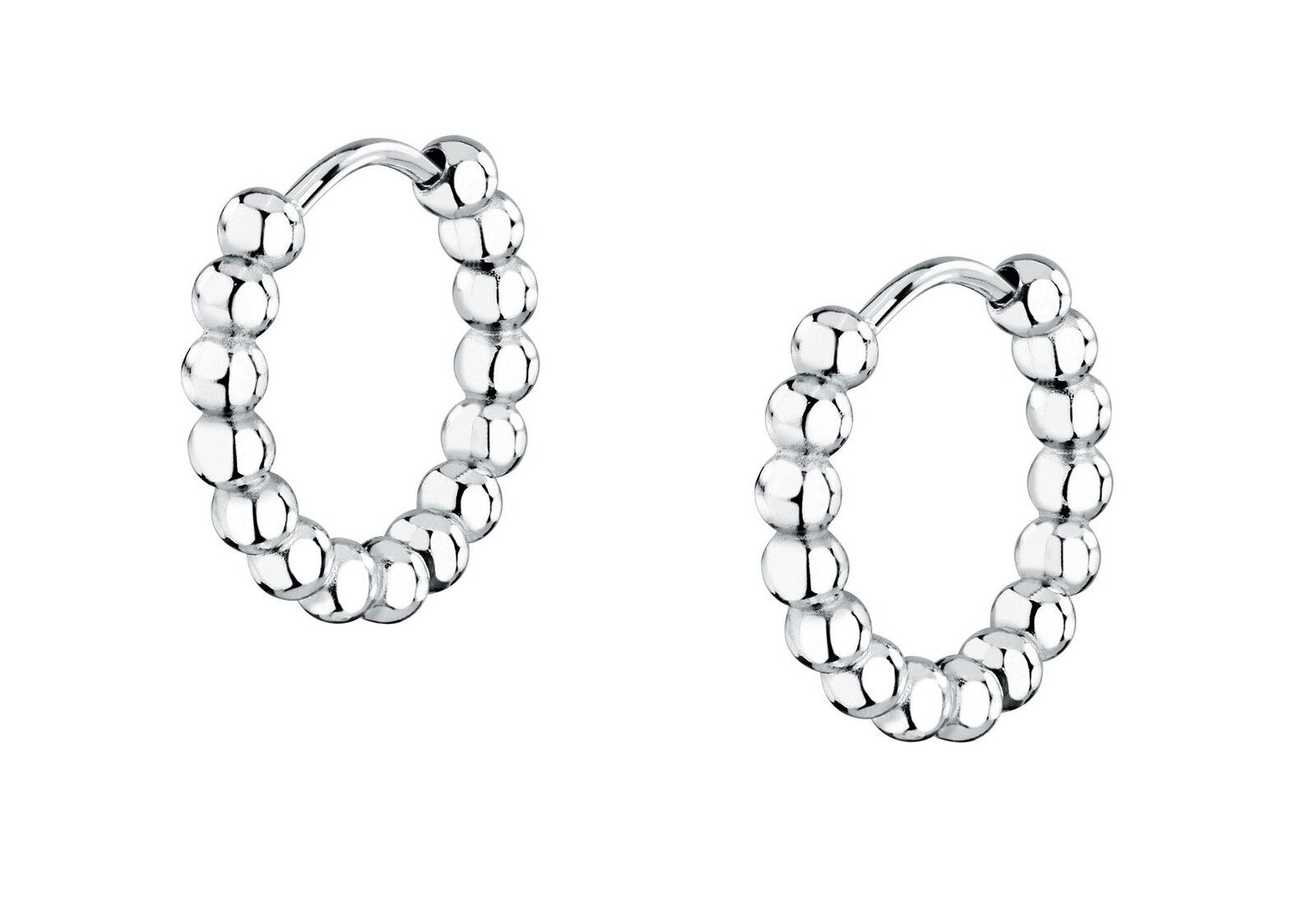 La Petite Story Stylové kruhové náušnice z oceli LPS01AYQ132