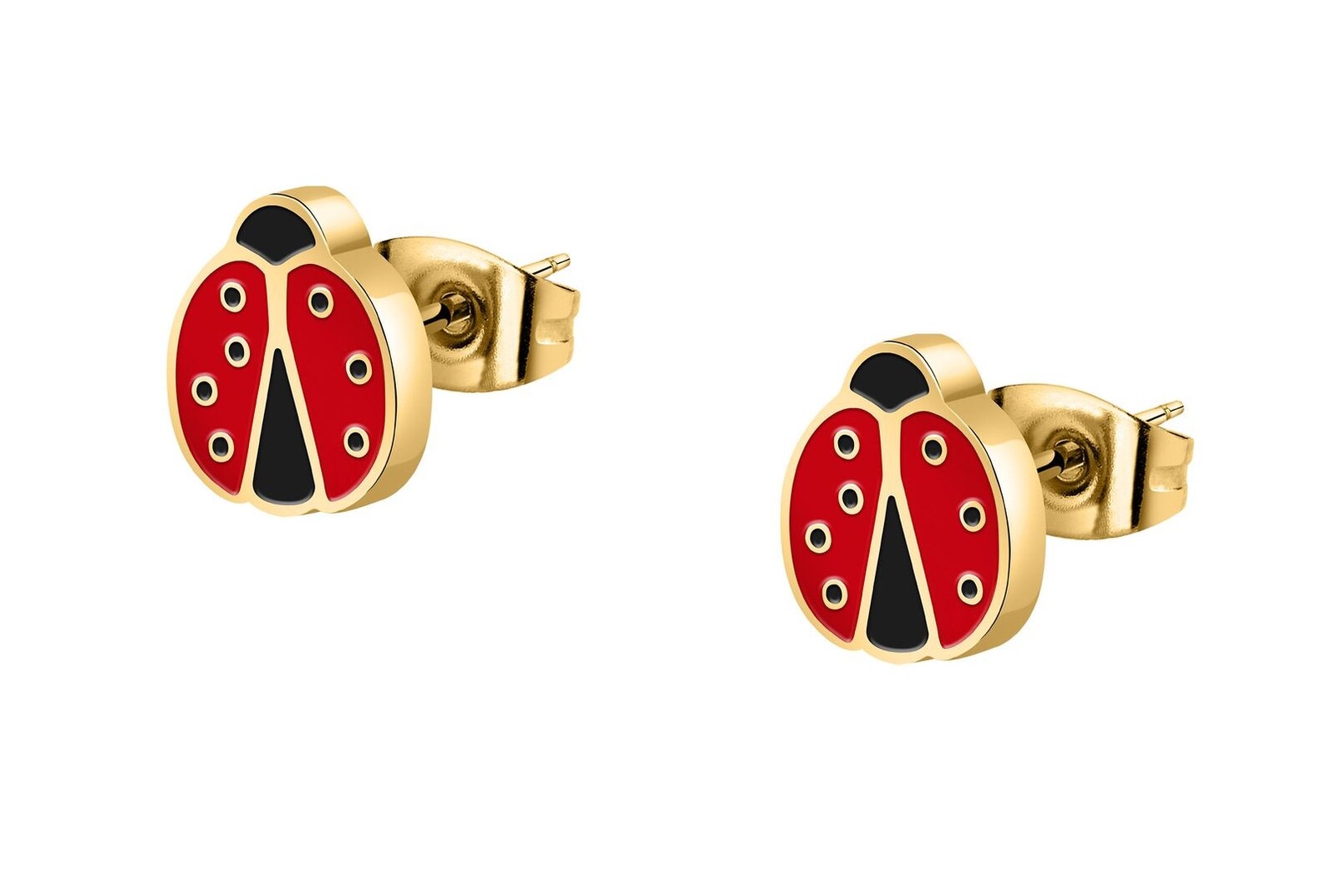 La Petite Story Hravé pozlacené náušnice Beruška LPS01AYQ118