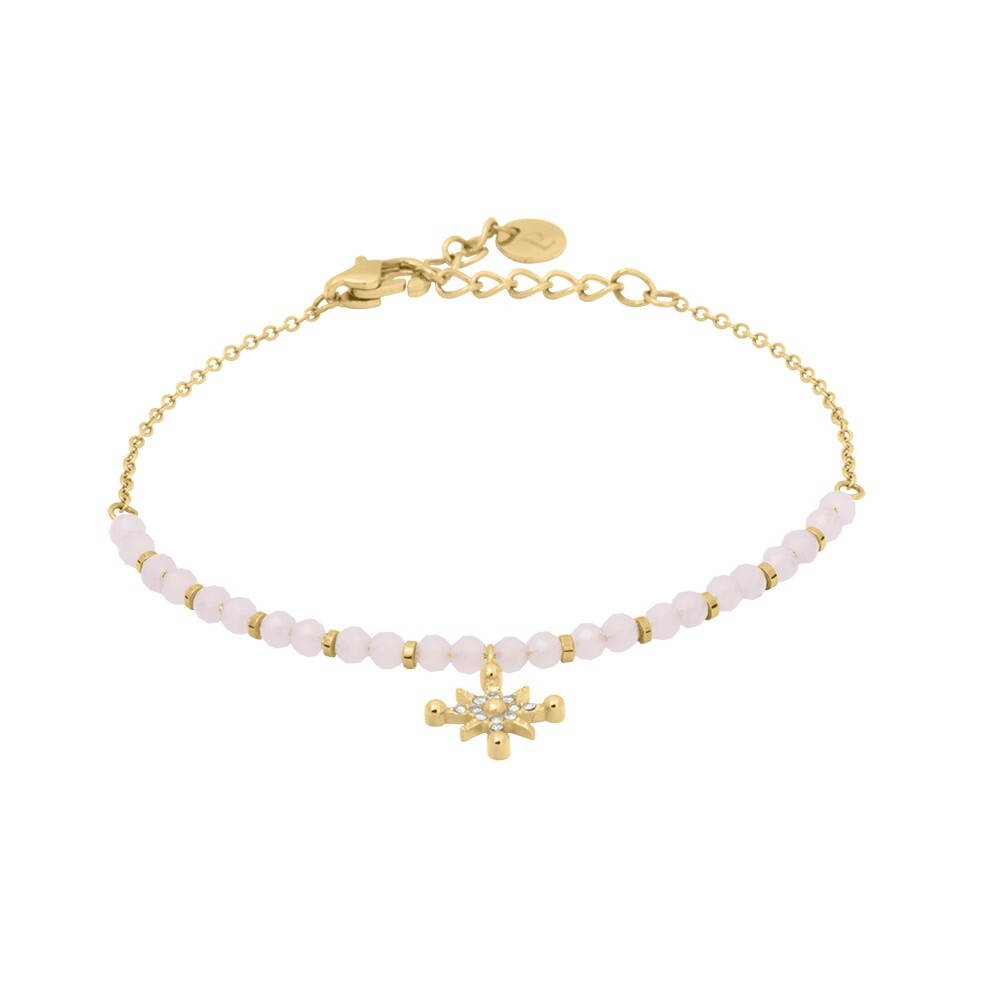 Pierre Lannier Něžný dámský pozlacený náramek Antharea BJ25A5251