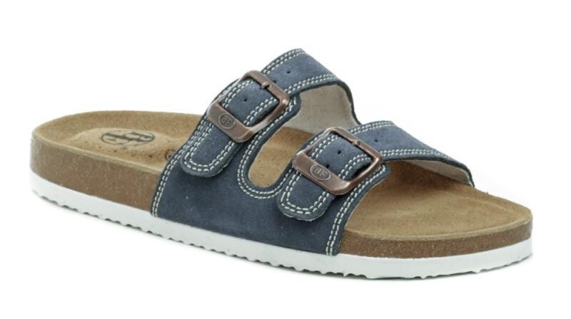 Best Feet BY-213-17-99 modré nazouváky