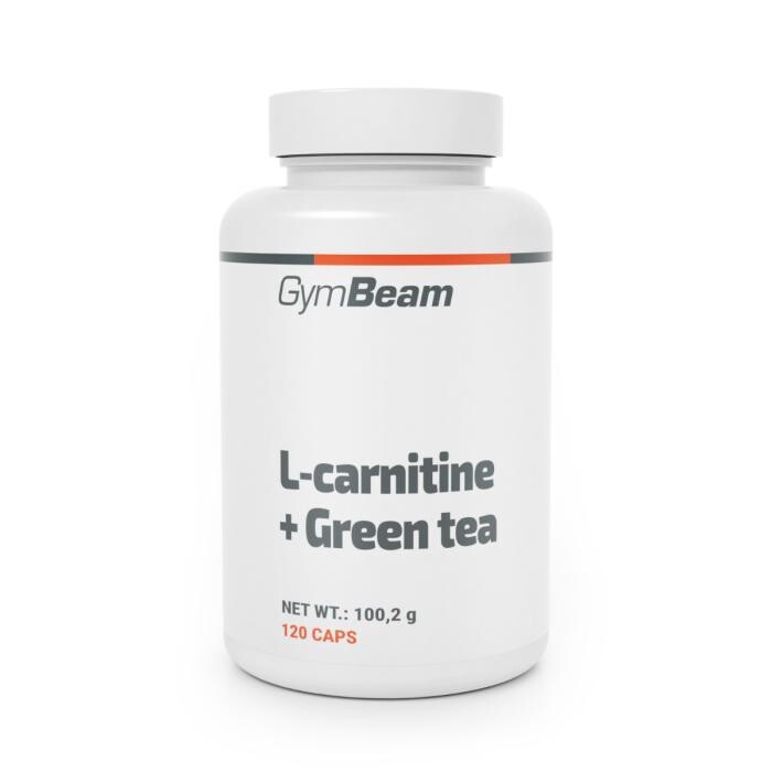 GymBeam L-carnitine + green tea 120 kaps.