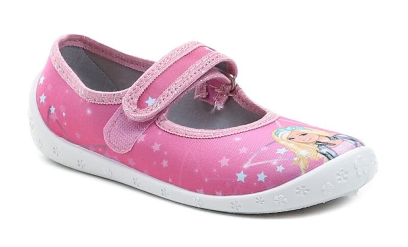 Raweks Dorotka D38 růžové dívčí baleríny