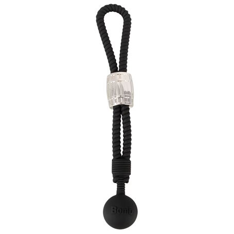 Erekční smyčka REBEL Heavy Rope Cock Strap with Ball 166 g Rebel