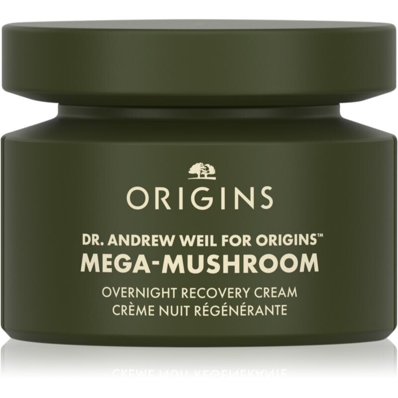 Origins Dr. Andrew Weil for Origins™ Mega-Mushroom Overnight Recovery Cream zklidňující a hydratační maska na noc 50 ml