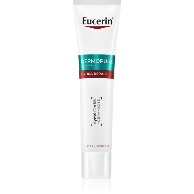 Eucerin DermoPure Clinical Hydra Repair obnovující krém pro mastnou pleť se sklonem k akné 40 ml