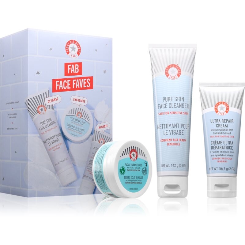 First Aid Beauty FAB Face Faves sada pro péči o pleť