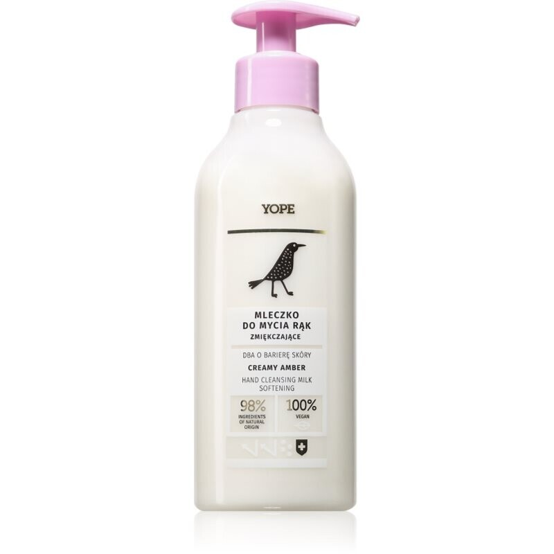 Yope Creamy Amber krémové tekuté mýdlo na ruce 300 ml