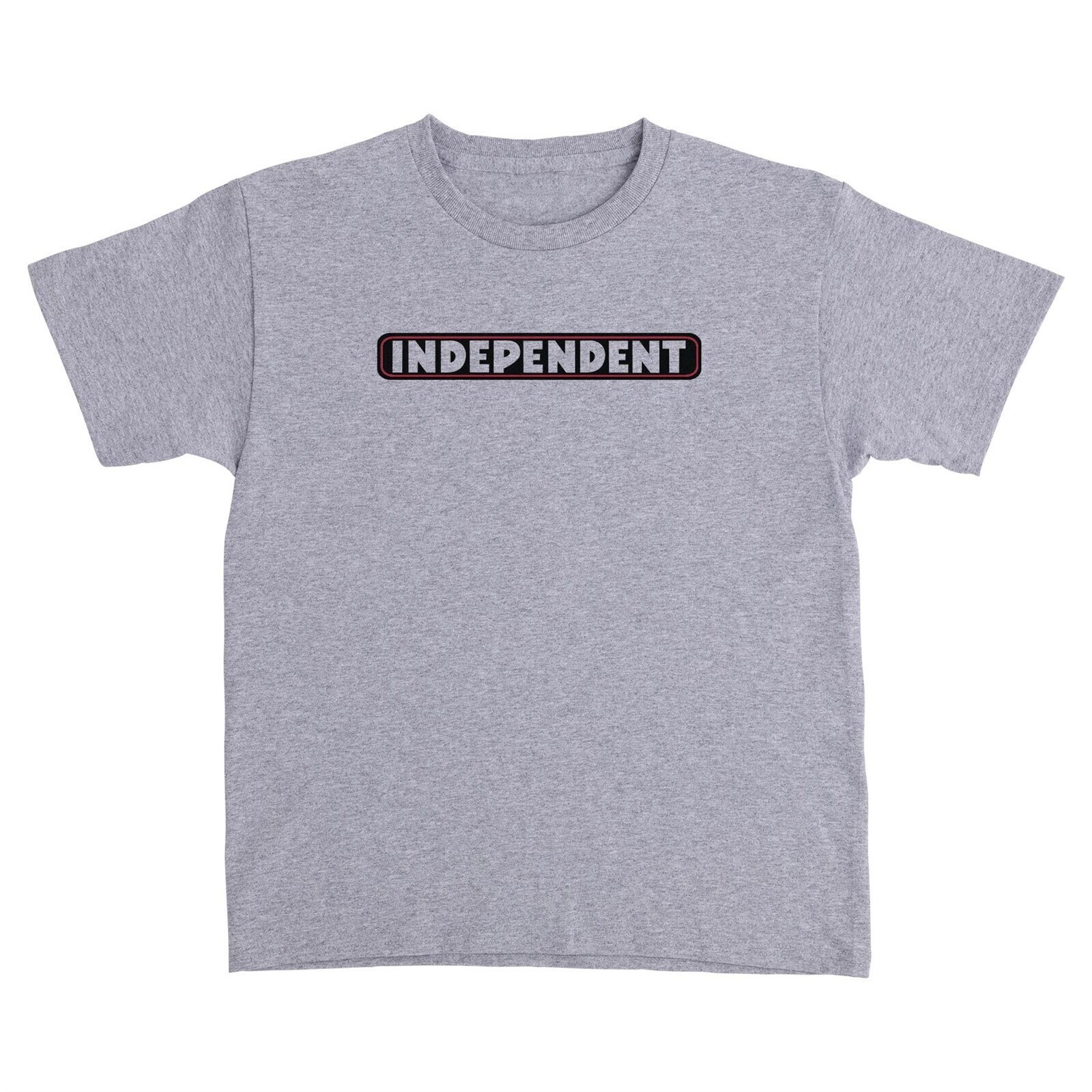 triko INDEPENDENT - Bar Logo S/S Midweight T-Shirt Sport Grey (154668) velikost: M