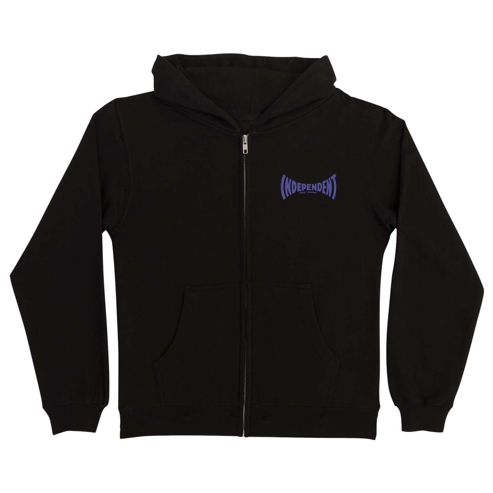 mikina INDEPENDENT - Sacrificial Span Zip Hooded Midweight Sweatshirt Black (156824) velikost: S