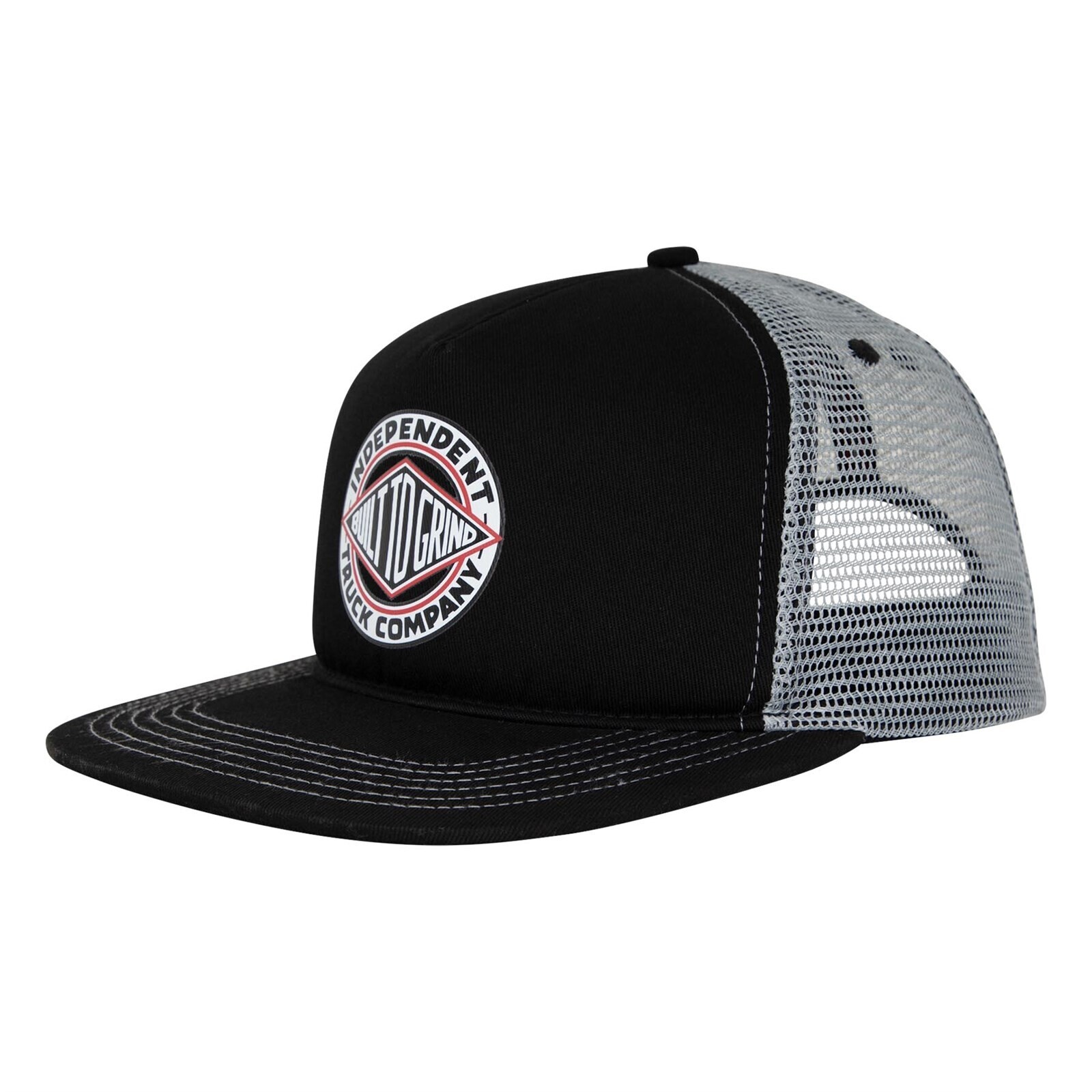 kšiltovka INDEPENDENT - BTG Summit Printed Mesh Trucker Unstructured Hat Black/Grey Contrast (156672