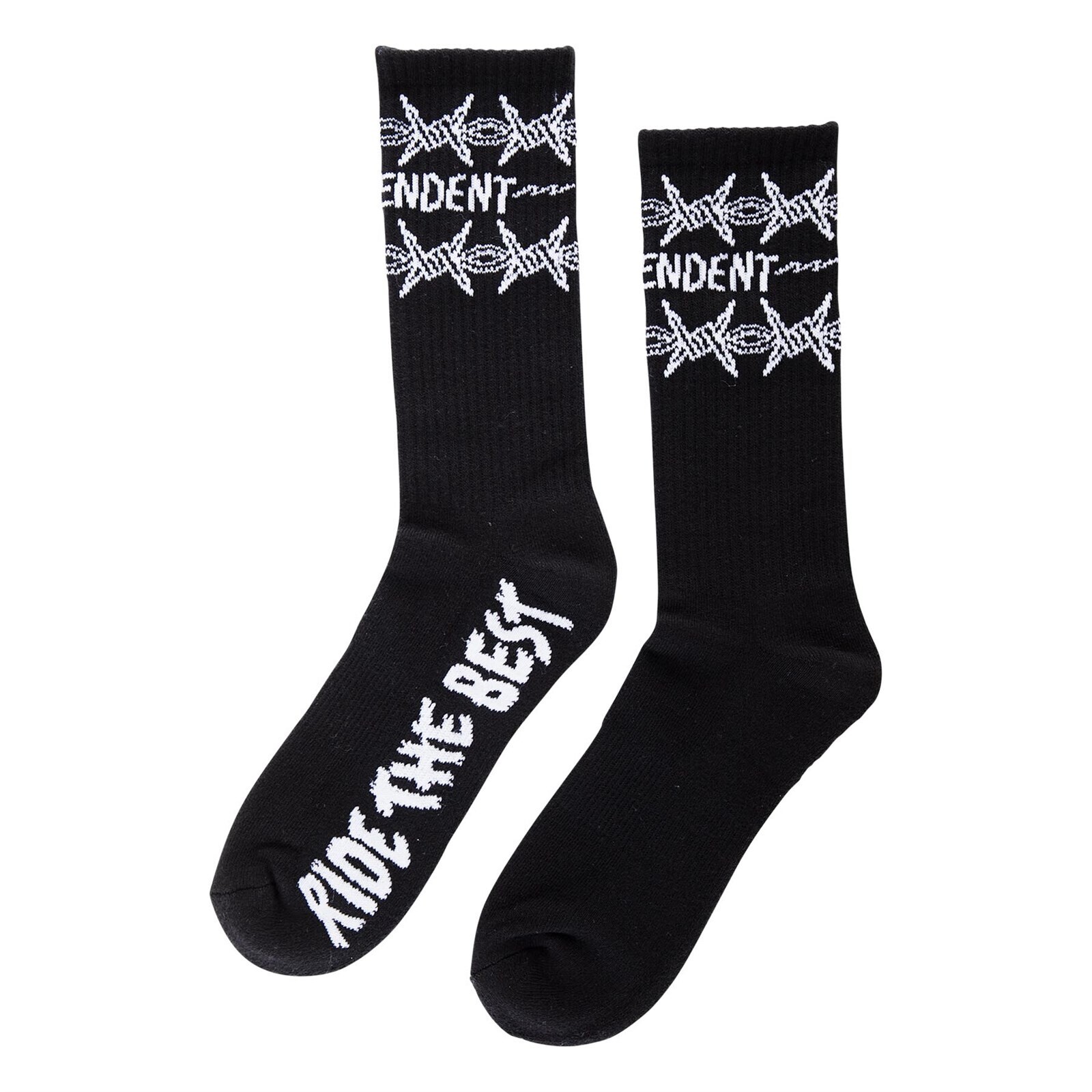 ponožky INDEPENDENT - Bratrud Notebook Crew Socks Black (156708)