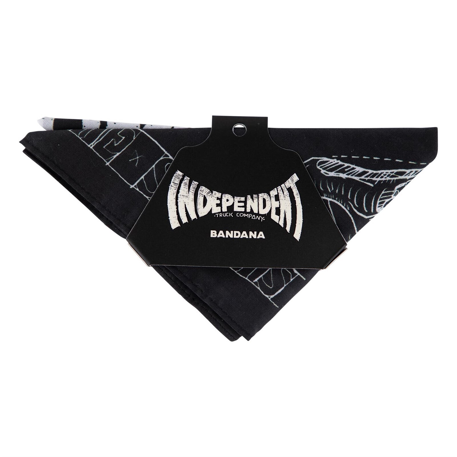 šátek INDEPENDENT - Bratrud Notebook Bandana Black (156938) velikost: OS