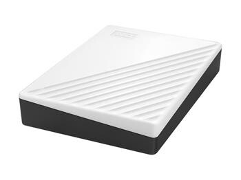 WD My Passport šifrovaný 6 TB - externí USB 3.2 Gen 1 - AES 256 bitů - bílá