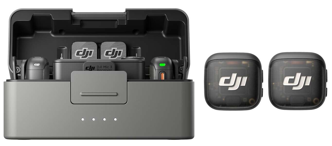 DJI Mic 3 (2 TX + 1 RX + Charging Case)