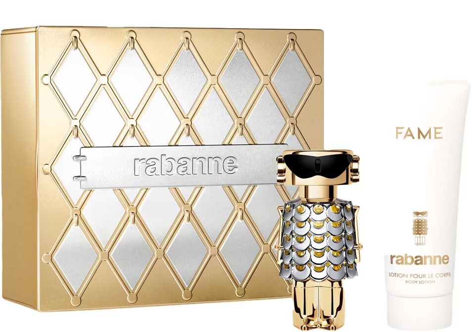 Rabanne Fame - EDP 50 ml + tělové mléko 100 ml