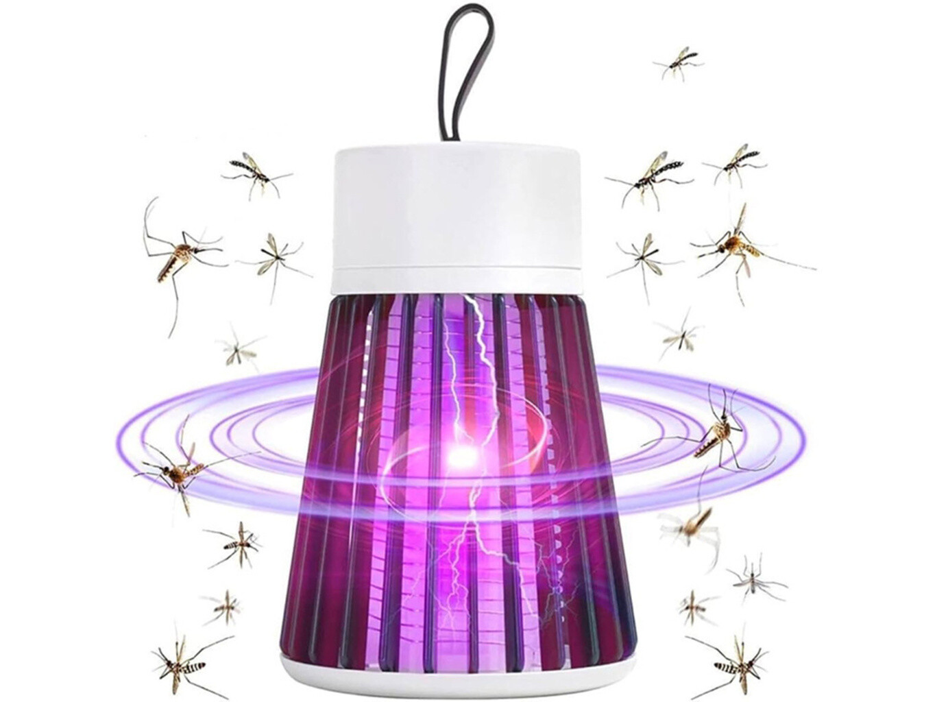 UV Lampa proti hmyzu 3W, USB Velikost: 12 cm