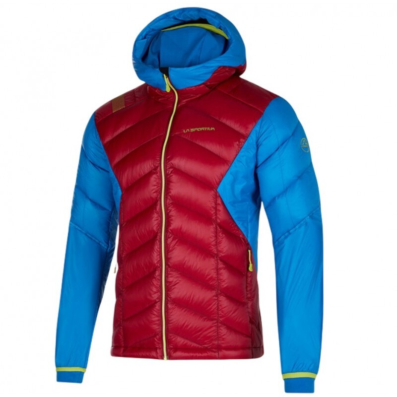 La Sportiva Pánská péřová bunda La Sportiva Aiguille Down Jkt M Sangria