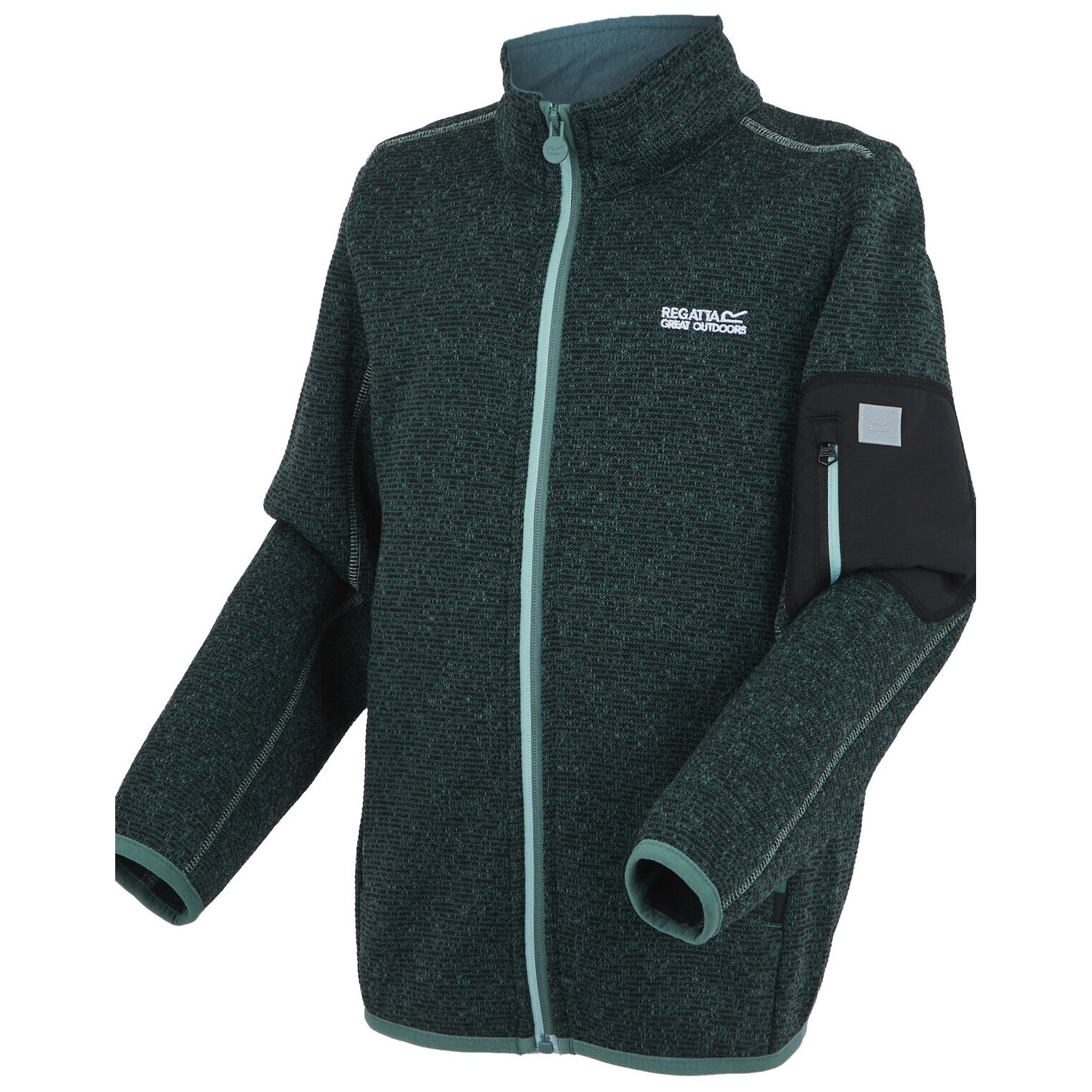 Dětská mikina Regatta Junior Newhill Dětská velikost: 110-116 / Barva: zelená