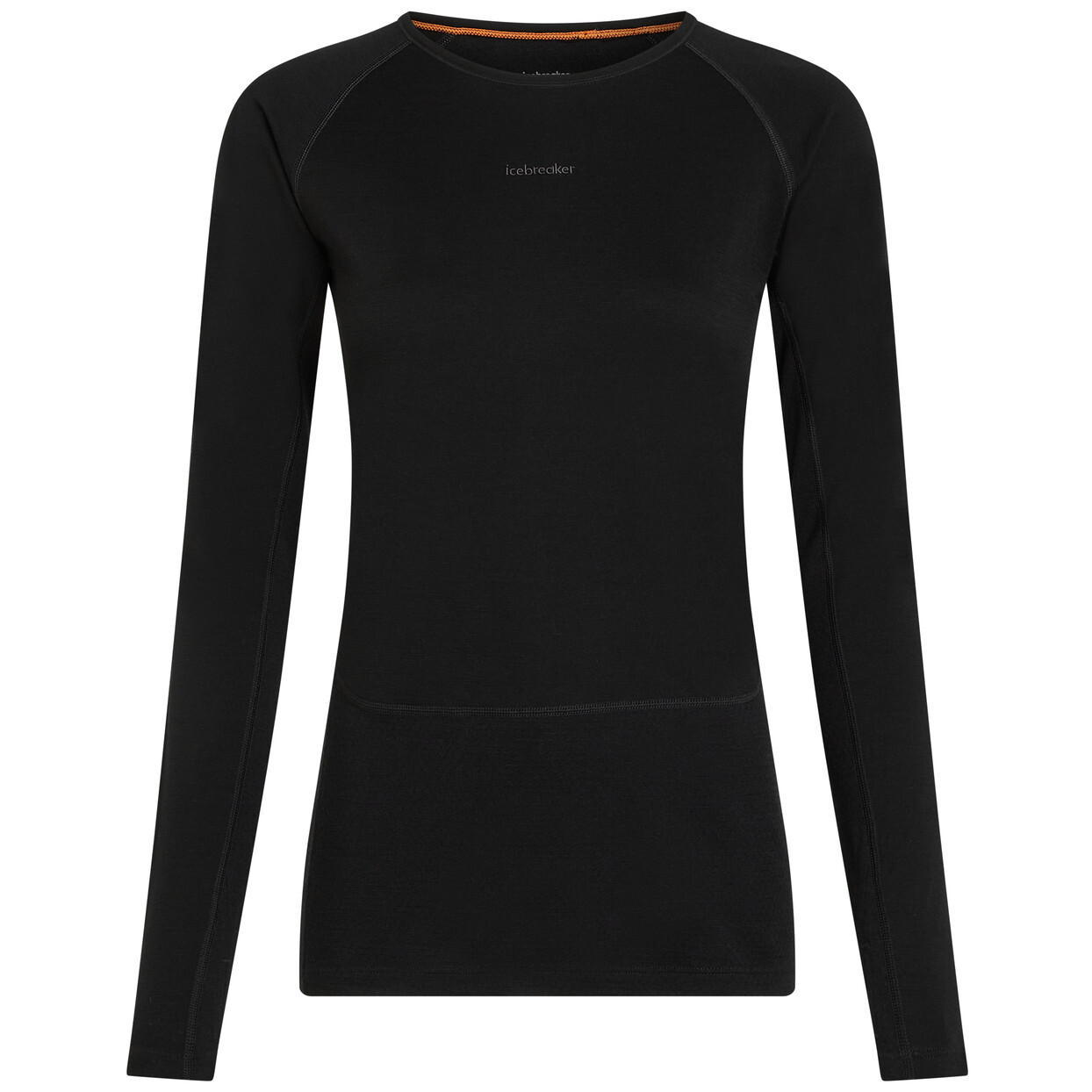 Dámské funkční triko Icebreaker Women Merino 200 ZoneKnit LS Crewe Velikost: L / Barva: černá