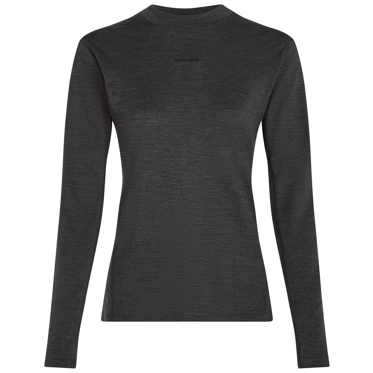 Dámské funkční triko Icebreaker Women 200 MerinoFine™ Ace LS Mock Neck Velikost: S / Barva: tmavě šedá