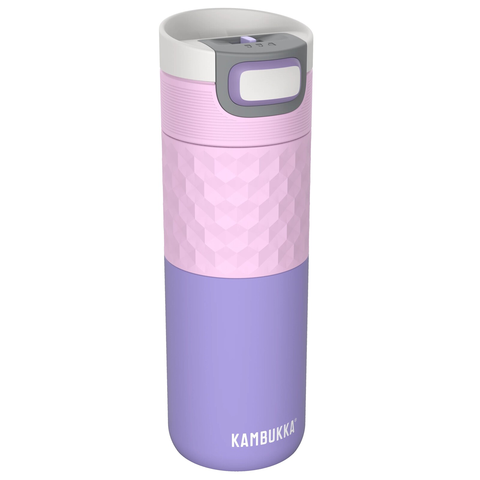 Termohrnek ETNA GRIP 500 ml, pale purple, nerezová ocel, Kambukka