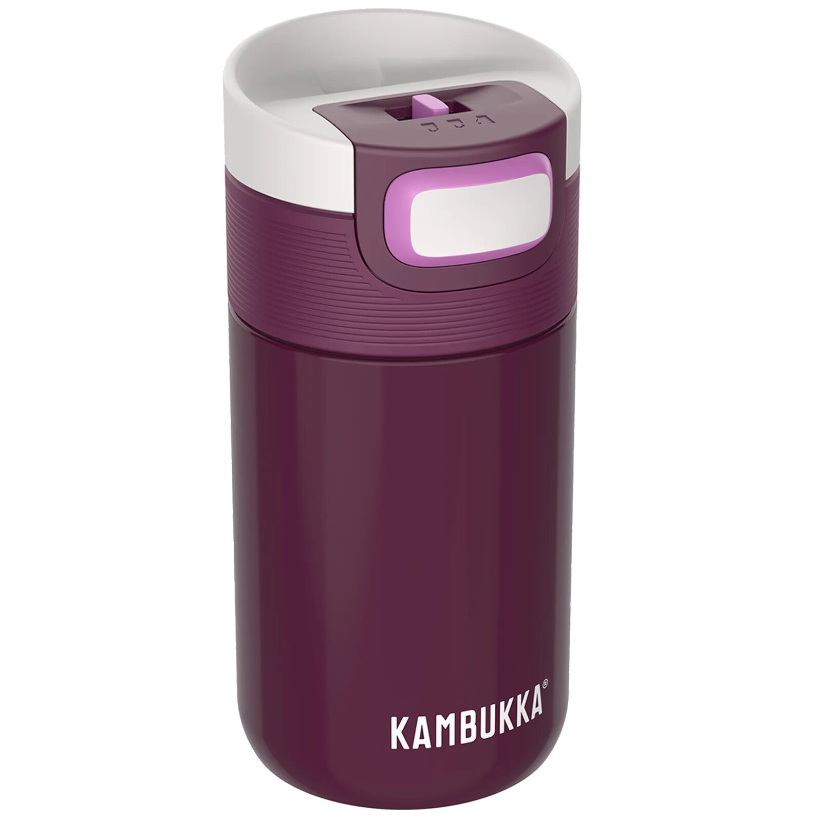 Termohrnek ETNA 300 ml, cherry lacquer, nerezová ocel, Kambukka