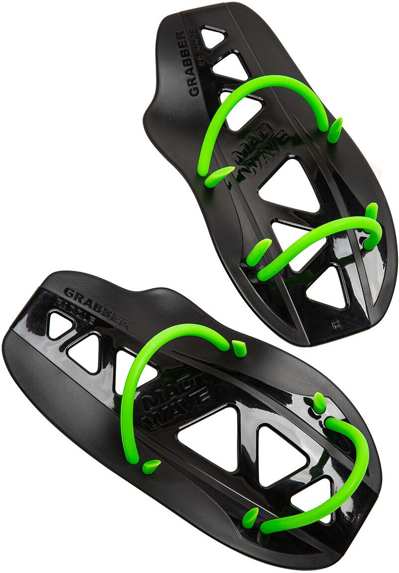 Mad Wave Grabber Paddles Černá