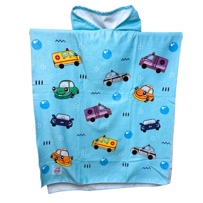 Dětské pončo Aquakiddo Poncho Cars New M
