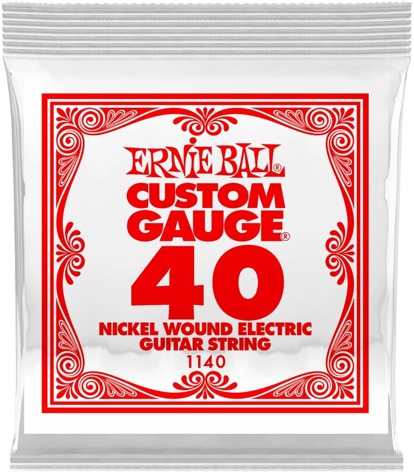 Ernie Ball 1140 Nickel Wound Single .040