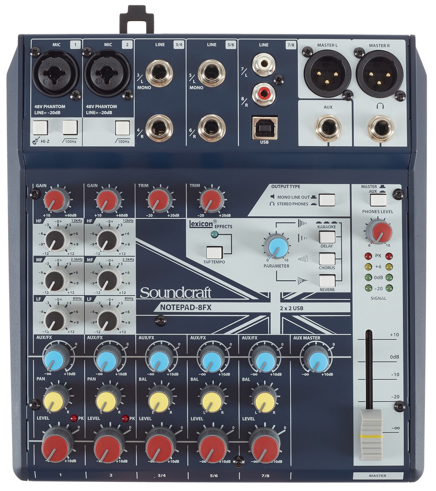 Soundcraft Notepad 8 FX (rozbalené)