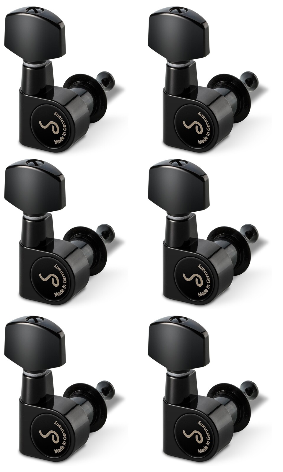 Schaller M6 Pin 6 left Black