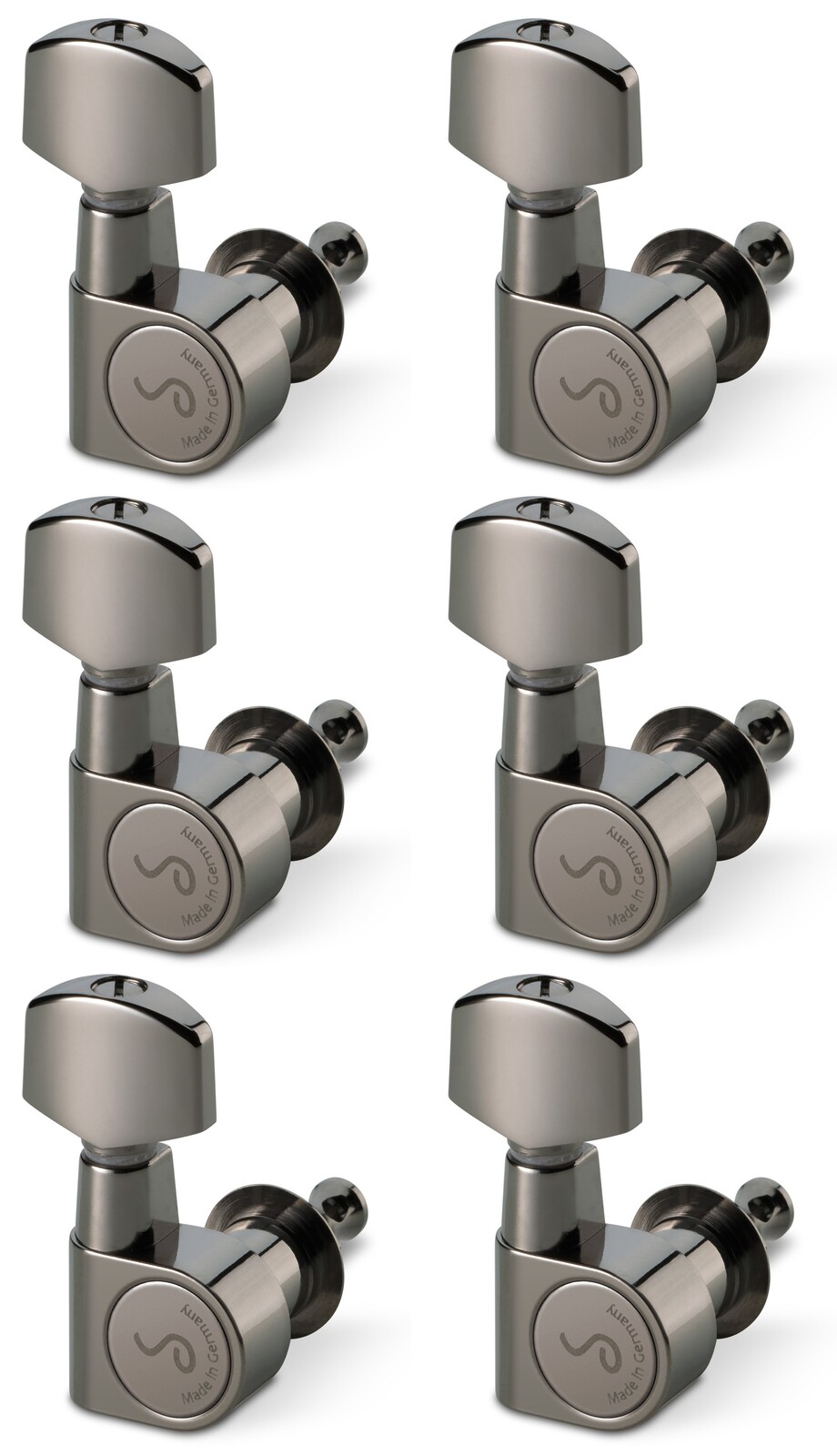 Schaller M6 Pin 6 left Ruthenium