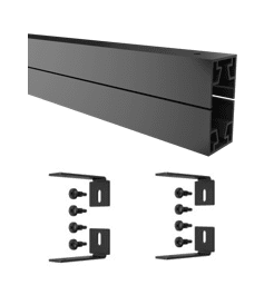 Hliníkové krycí lišty k plotu KETER