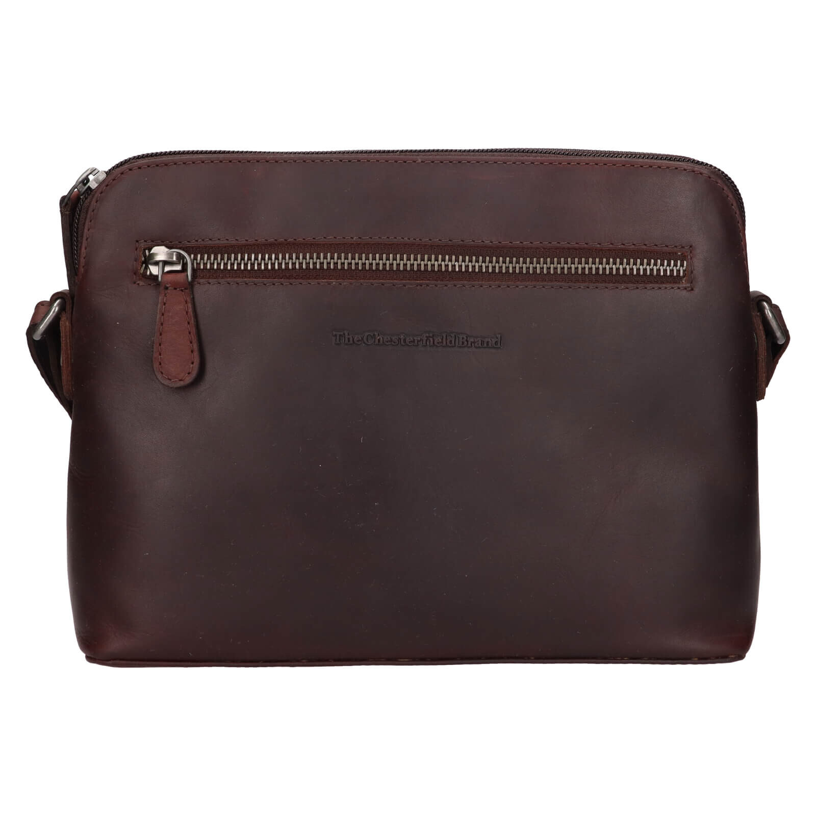 Dámská kožená crossbody kabelka The Chesterfield Brand Nebraska - hnědá
