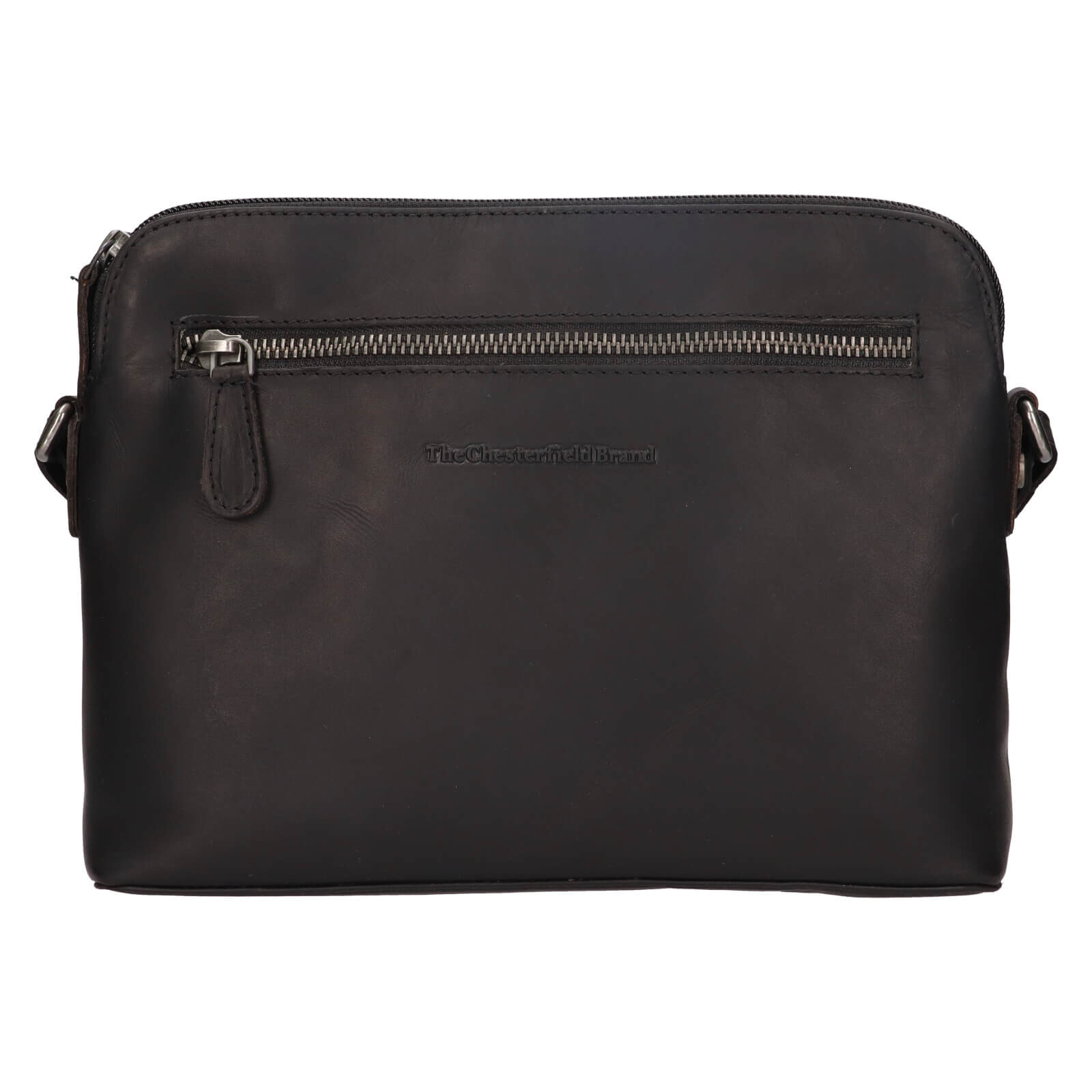 Dámská kožená crossbody kabelka The Chesterfield Brand Nebraska - černá
