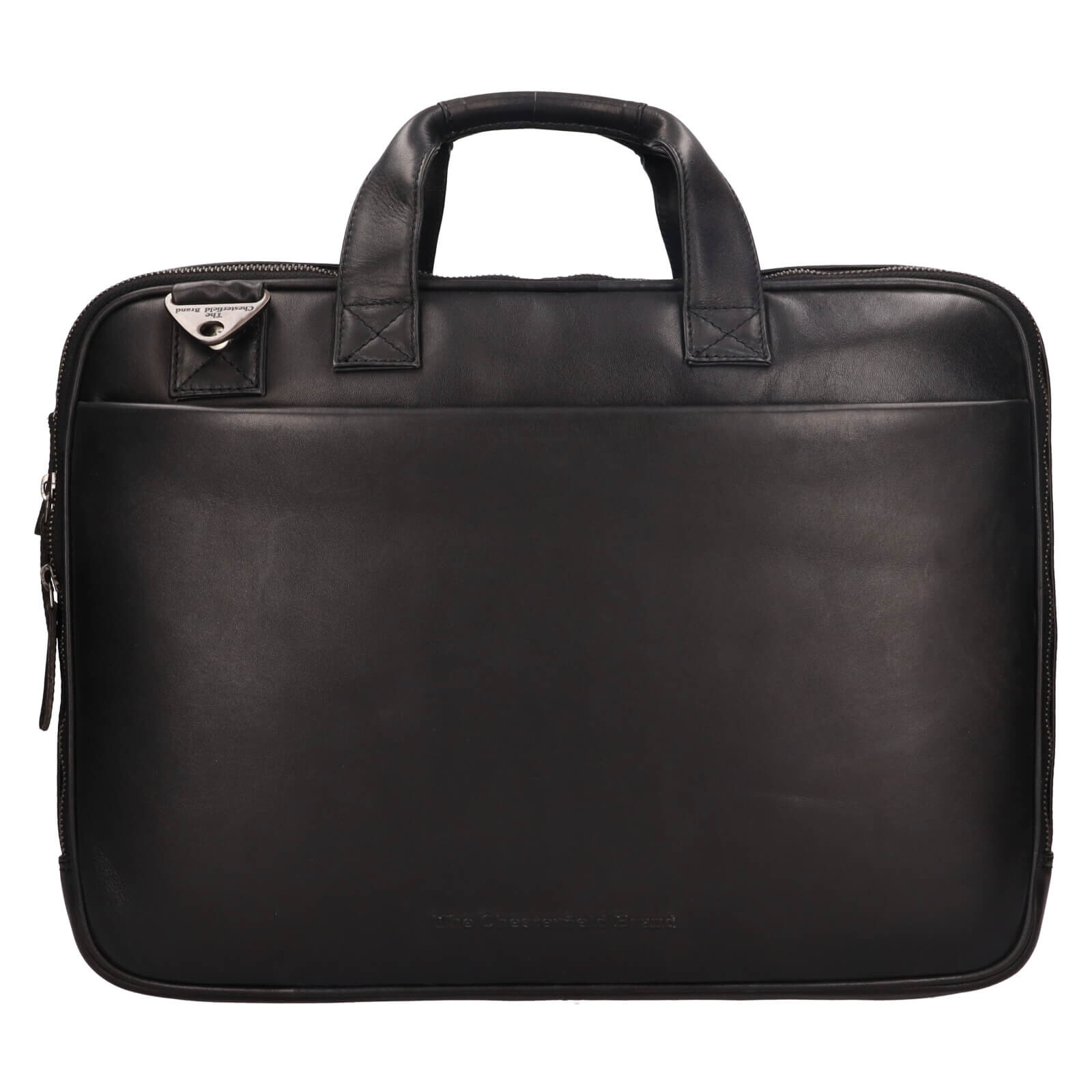 Pánská kožená taška na notebook The Chesterfield Brand Iseo - černá