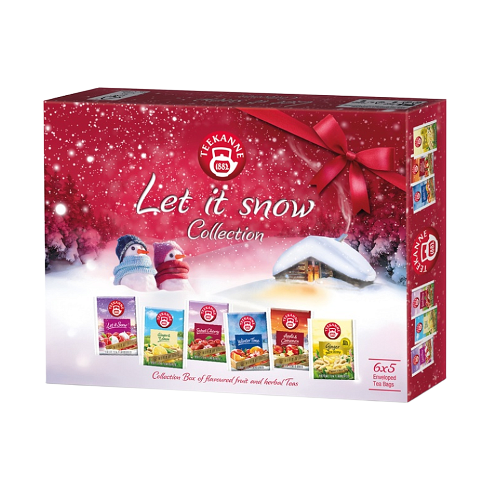 TEEKANNE Let it snow čajová kolekce 6 x 5 sáčků