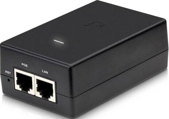 Ubiquiti POE-24-24W-G - Gigabit PoE adapter 24V/1A (24W), včetně napájecího kabelu, POE-24-24W-G