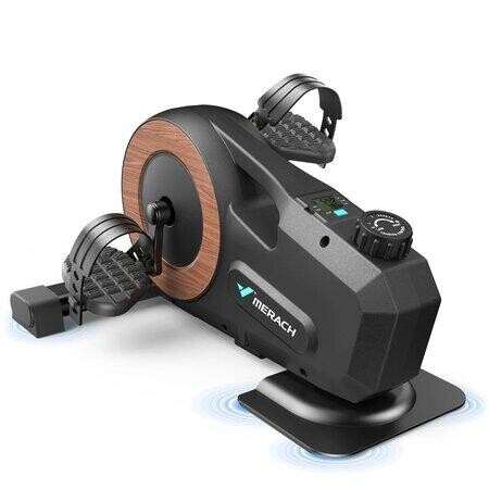 MERACH E43B1 Mini elektrický eliptický trenažér, mini stepper, 8 programů