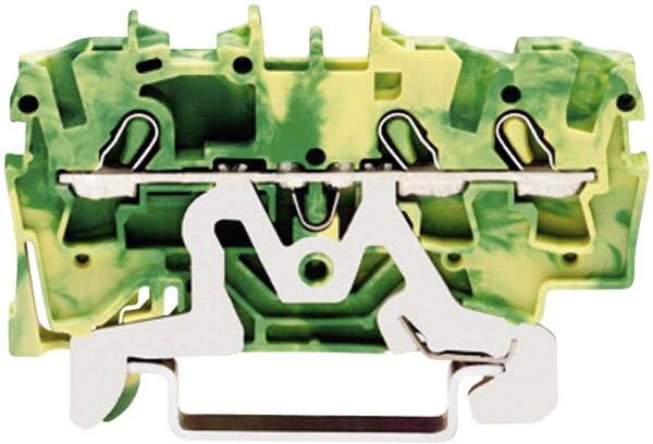 WAGO 2002-1404 průchodková svorka 5.20 mm pružinová svorka osazení: N modrá 1 ks