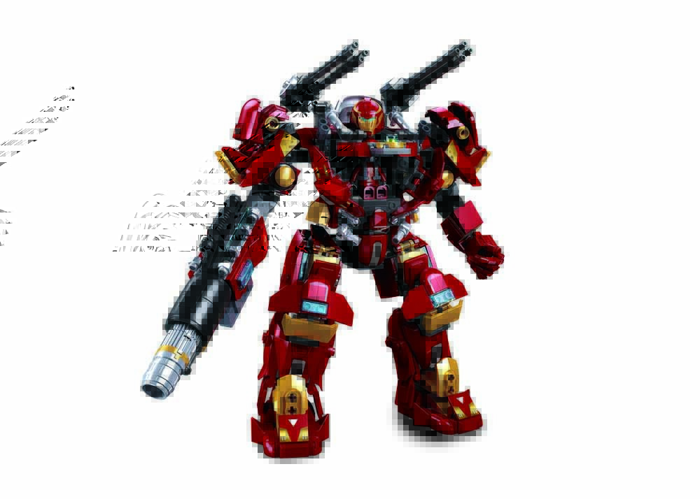 Stavebnice Sluban P. R. Mecha Anti Hulk Mech M38-B1181