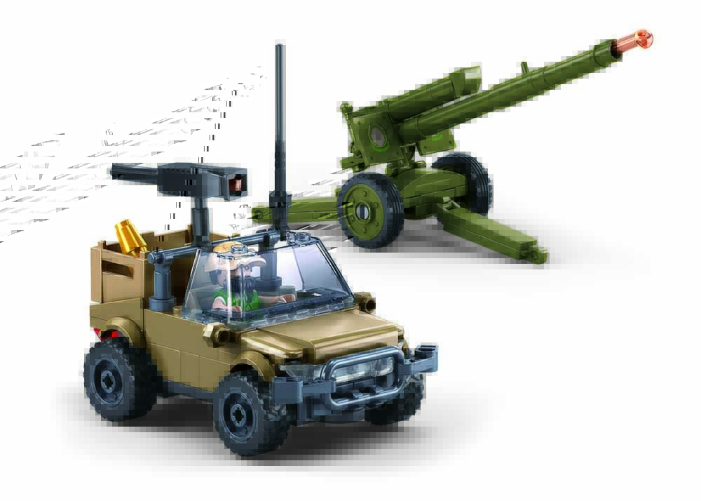 Stavebnice Sluban Army Houfnice IFR D30S M38-B1255